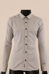 Uzun Kol Slim Fit Desenli Gömlek - 10