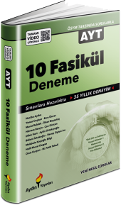 YKS AYT 10 Fasikül Deneme Aydın Yayınları - 1
