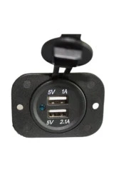 Usb Şarj Soketi, Tekne ve Karavan Usb Soketi, 12-24v - 3