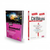 Aydın Yayınları AYT Geometri ve AKM Dil Bilgisi Soru Bankası Seti 2 Kitap - 1
