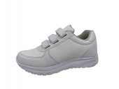 Parley 918 Kadın Kalın Taban Beyaz Cırtlı Günlük Kullanım Spor Ayakkabı thumbnail 3