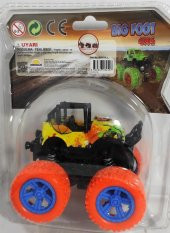 Maxx Wheels Big Foot 4x4 Sürtmeli Araba - Turuncu Karışık Renkli - 2