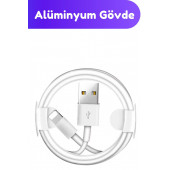 Apple Iphone Uyumlu Usb Hızlı Şarj Ve Data Kablosu-beyaz-1 Metre - 4