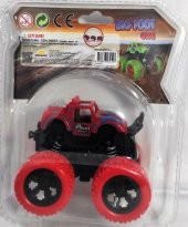 Maxx Wheels Big Foot 4x4 Sürtmeli Araba - Kırmızı - 2