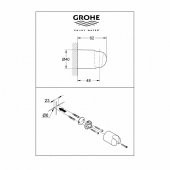Grohe Vitalio Start Meridyendukkan 2 akışlı El Duşu Seti - 2