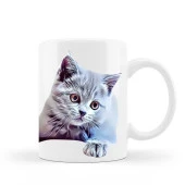 Evcil Dostlarımız Temalı Baskılı Kupa Bardak-006 thumbnail 1