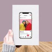 Fotoğraf Baskılı İnstagram Temalı Deri Kaplı Defter-028 - 1