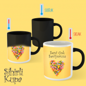 Sevgililer Günü Sihirli Kupa Bardak-14 - 1
