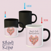 Sevgililer Günü Sihirli Kupa Bardak-15 - 1