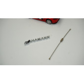 Bmw Hamann Logo Krom Metal Çift Yön Halat Anahtarlık - 2