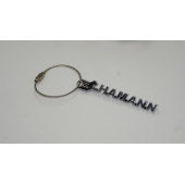 Bmw Hamann Logo Krom Metal Çift Yön Halat Anahtarlık - 4