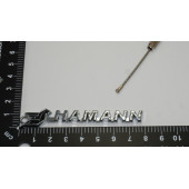 Bmw Hamann Logo Krom Metal Çift Yön Halat Anahtarlık - 5
