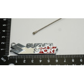 Suzuki Sport Logo Krom Metal Çift Yön Halat Anahtarlık thumbnail 5