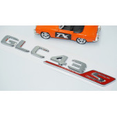 DK Tuning GLC 43S Bagaj Kırmızı Krom ABS Yazı Logo Benz İle Uyumlu thumbnail 3