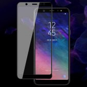 Samsung Galaxy A6 Plus 2018 Zore Kenarları Kırılmaya Dayanıklı Cam Ekran Koruyucu - 1