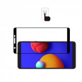 Galaxy A01 Core Zore Kenarları Kırılmaya Dayanıklı Cam Ekran Koruyucu - 4