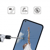 Oppo A52 Zore Kenarları Kırılmaya Dayanıklı Cam Ekran Koruyucu - 3