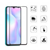 Xiaomi Redmi 9A Zore Kenarları Kırılmaya Dayanıklı Cam Ekran Koruyucu - 3