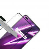 Realme 6 Pro Zore Kenarları Kırılmaya Dayanıklı Cam Ekran Koruyucu - 6