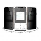 Apple iPhone 12 Pro Max Davin 5D Privacy Cam Ekran Koruyucu - 2