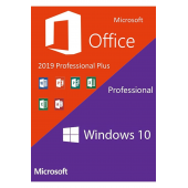 Microsoft Yayınları Windows 10 Pro '' Office 2019 Bireysel Dijital Lisans - 1