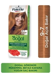 Palette Kalıcı Doğal Renkler Set Boya 9-7 Doğal Açık Bakır - 1