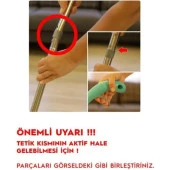 PONY SPREY MOP 3 MİKROFİBER MOP SET GRİ - 3