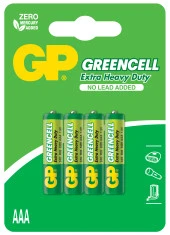 GP Greencel AAA Boy İnce Çinko Kalem Pil 4 Lü Paket - 1