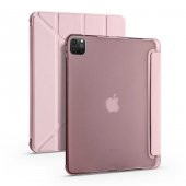 iPad Pro 12.9 2021 (5.Nesil) Kılıf Tri Folding Kalem Bölmeli Standlı Kılıf - 6