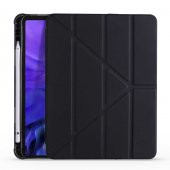 iPad Pro 12.9 2021 (5.Nesil) Kılıf Tri Folding Kalem Bölmeli Standlı Kılıf - 10