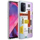 Oppo A74 4G Kılıf Airbag Kenarlı Renkli Desenli Elegans Kılıf thumbnail 8