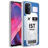 Oppo A74 4G Kılıf Airbag Kenarlı Renkli Desenli Elegans Kılıf thumbnail 4