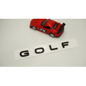 Volkswagen Golf7 Bagaj 3M 3D Yeni Nesil Parlak Siyah ABS Yazı Logo Amblem - 2