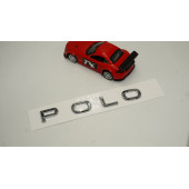 Volkswagen Polo 2021+ Bagaj 3M 3D Yeni Nesil Krom ABS Yazı Logo Amblem - 2