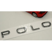 Volkswagen Polo 2021+ Bagaj 3M 3D Yeni Nesil Krom ABS Yazı Logo Amblem - 3