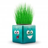 18li Karışık 3 Tarafı Emojili Figürlü Küp Çim Adamlar Okul Ve Okul Öncesi Hediyelik Çim Adam - 1