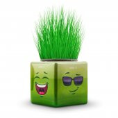 18li Karışık 3 Tarafı Emojili Figürlü Küp Çim Adamlar Okul Ve Okul Öncesi Hediyelik Çim Adam - 4