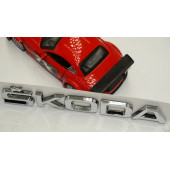 Skoda Bagaj Krom ABS Orjinal 3M 3D Yazı Logo Amblem - 4
