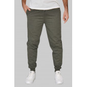 Haki Manşetli Eşofman Altı - 1