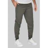 Haki Manşetli Eşofman Altı - 3