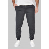 Antrasit Manşetli Eşofman Altı - 2