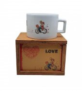 Kalbim Senin Ahşap Kutulu Kupa Bardak thumbnail 3