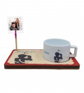 Kişiye Özel Just For You Tek Aşkım Kupalı Notluk (FOTOĞRAF HEDİYELİ) - 2