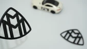DK Tuning Maybach Yan Kanatlar Siyah ABS Logo Arma Seti - 1
