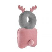 BabyJem Bebek Melek Kanadı Koruma Yastığı 527 Pembe Kadife - 1