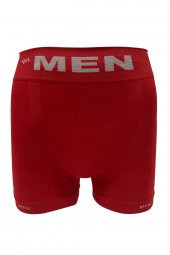 Red White Dikişsiz Erkek Boxer Kırmızı - 1