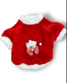 Cat Santa Bow Yılbaşı Kedi Sweati - 5