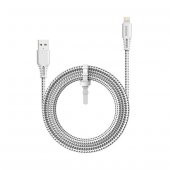 JOYROOM 2 Metre Metal Sarım Kopmaz Kablo - 1
