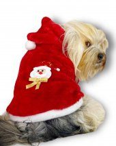 Gold Santa Yılbaşı Köpek Sweatshirt, Noel Sweatshirt - 1