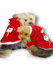 Gold Santa Yılbaşı Köpek Sweatshirt, Noel Sweatshirt - 2